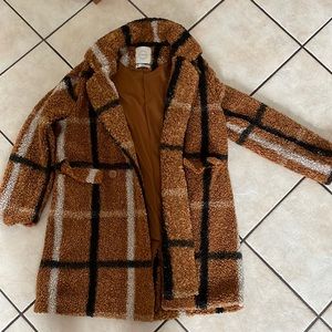 Stoosh fluffy sherpa coat